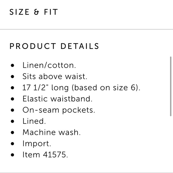 J.Crew beige linen mini skirt - Picture 2 of 7